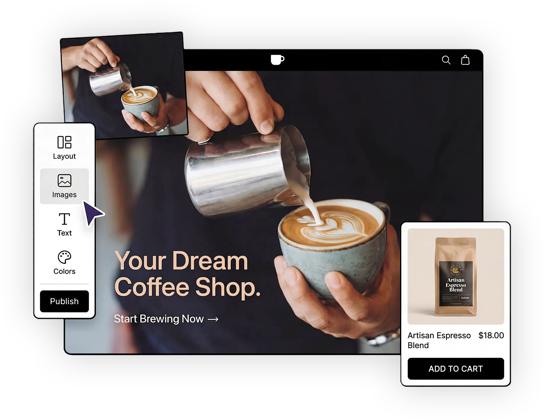 MonoBill website builder