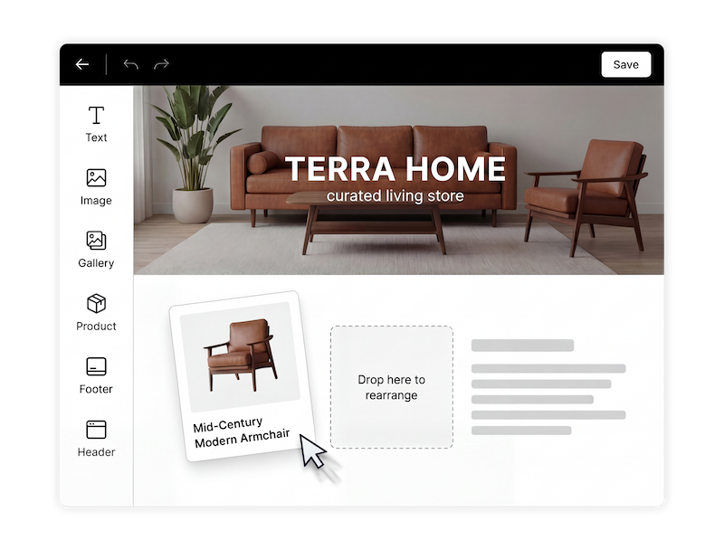 Build your storefront