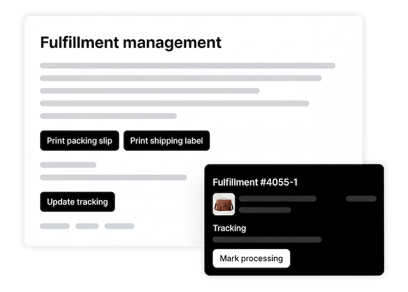 Fulfillment Management