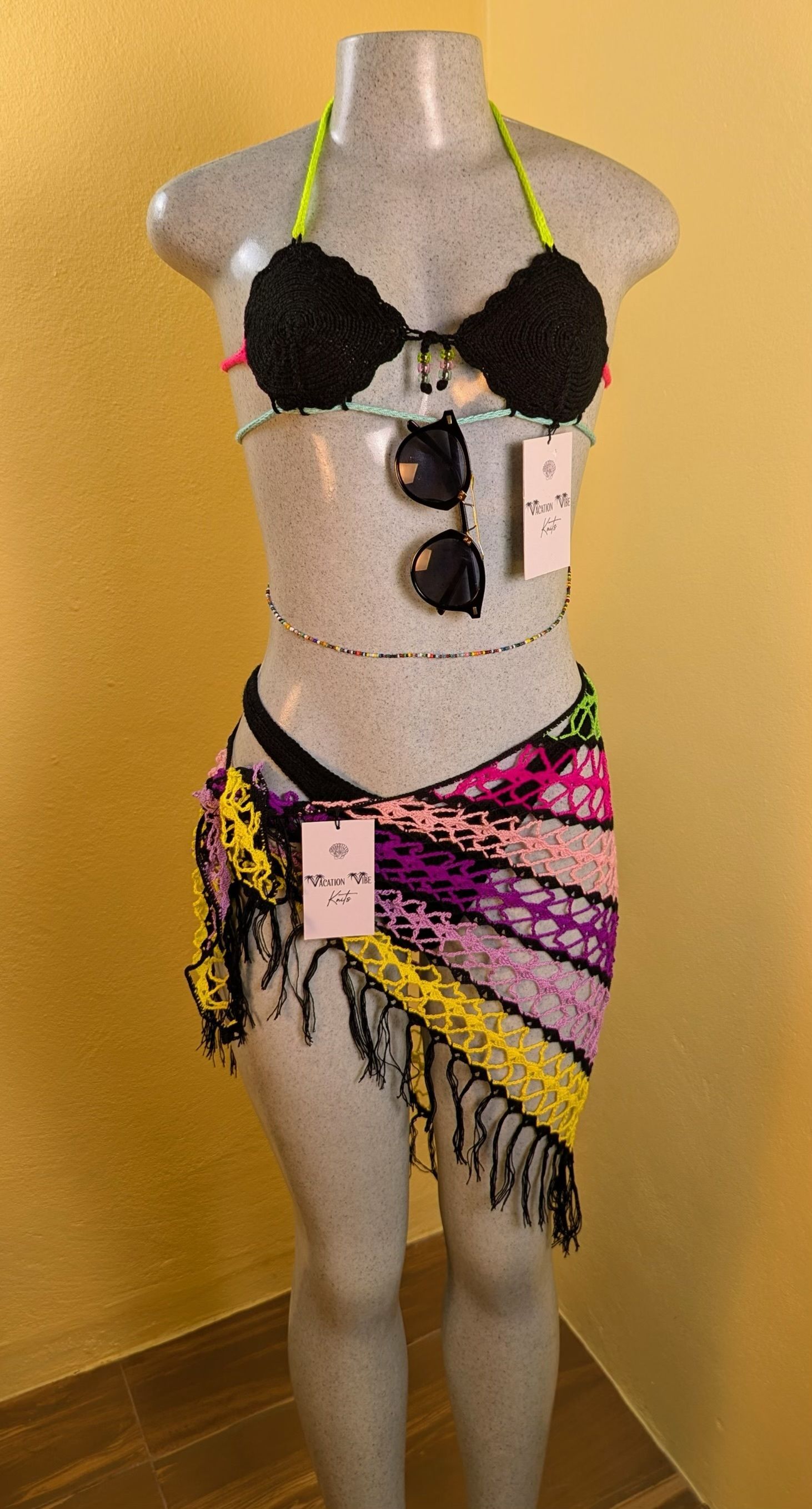  Jewel Cut Out Bikini Top - Summer Inspired_6