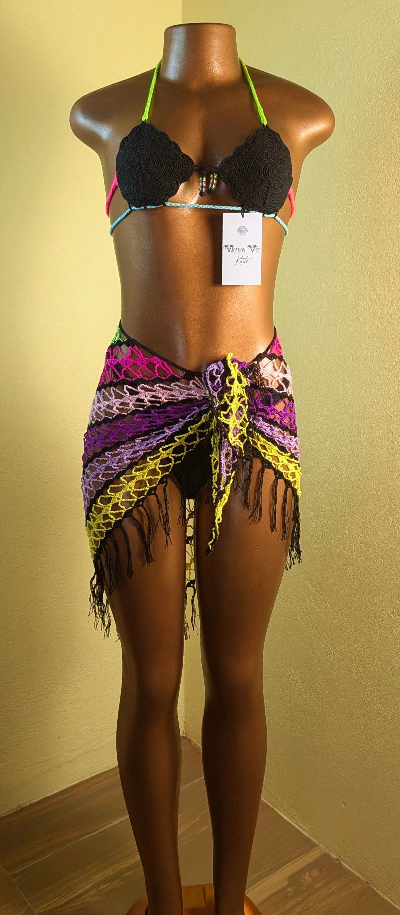  Jewel Cut Out Bikini Top - Summer Inspired_4