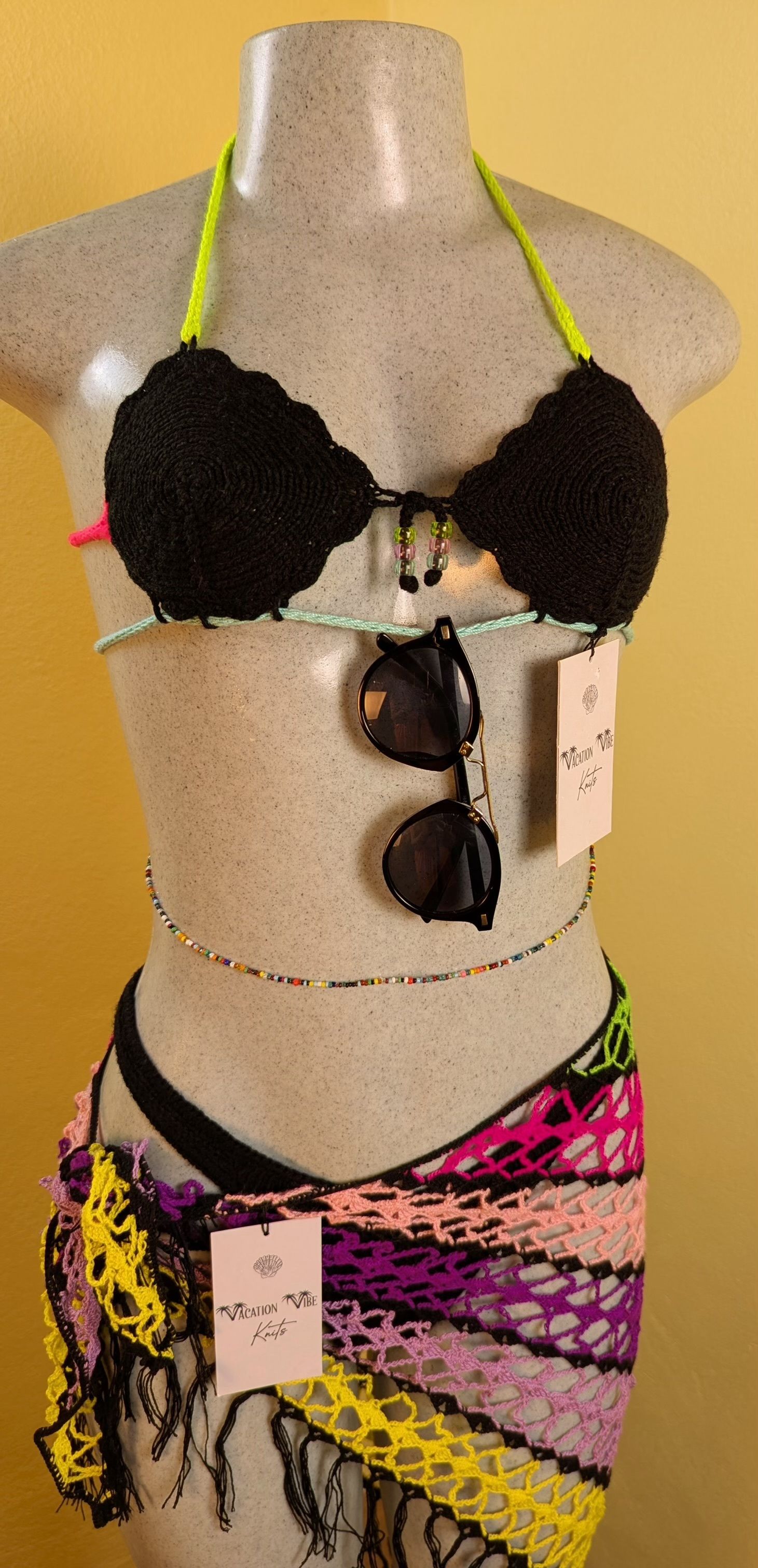  Jewel Cut Out Bikini Top - Summer Inspired_1