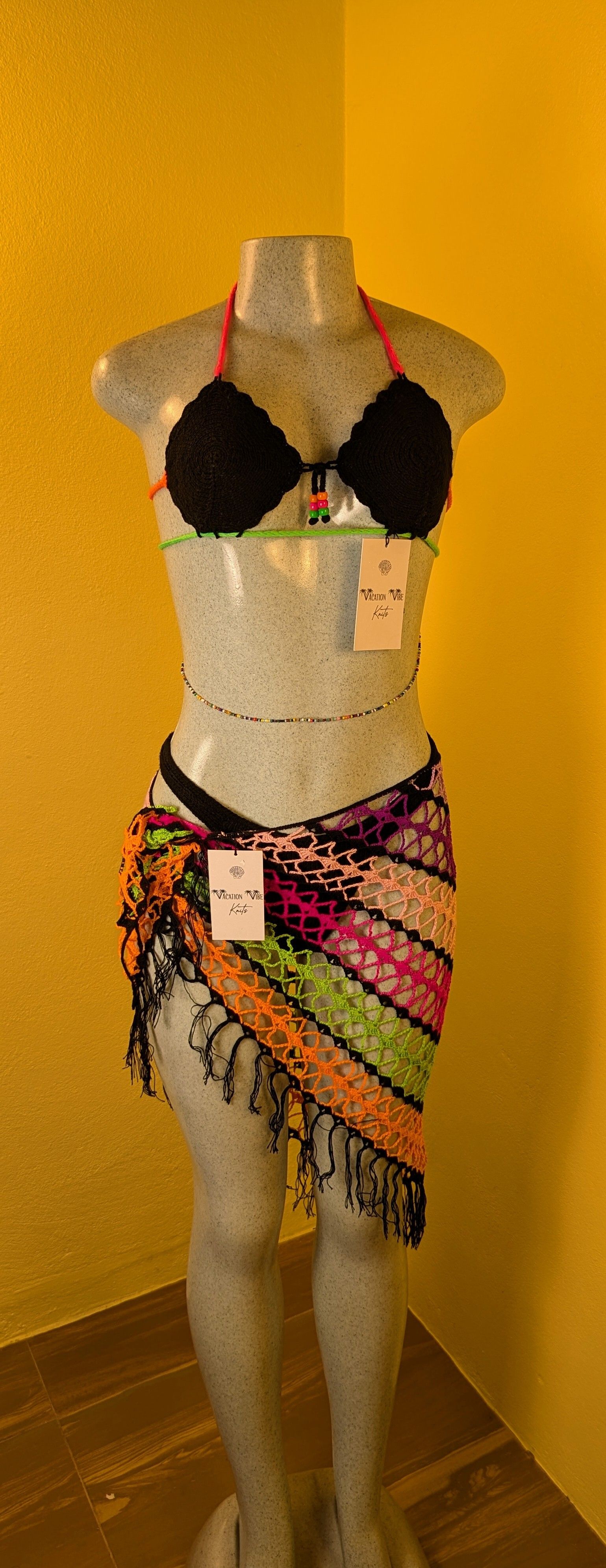  Jewel Cut Out Bikini Top - Summer Inspired_3