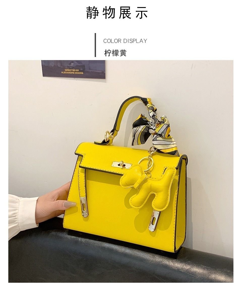 Bliss Lemon Yellow Handbag 