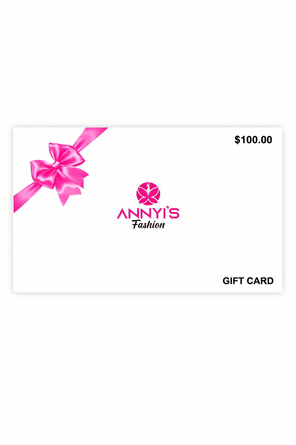 Annyi's Fashion Gift Card