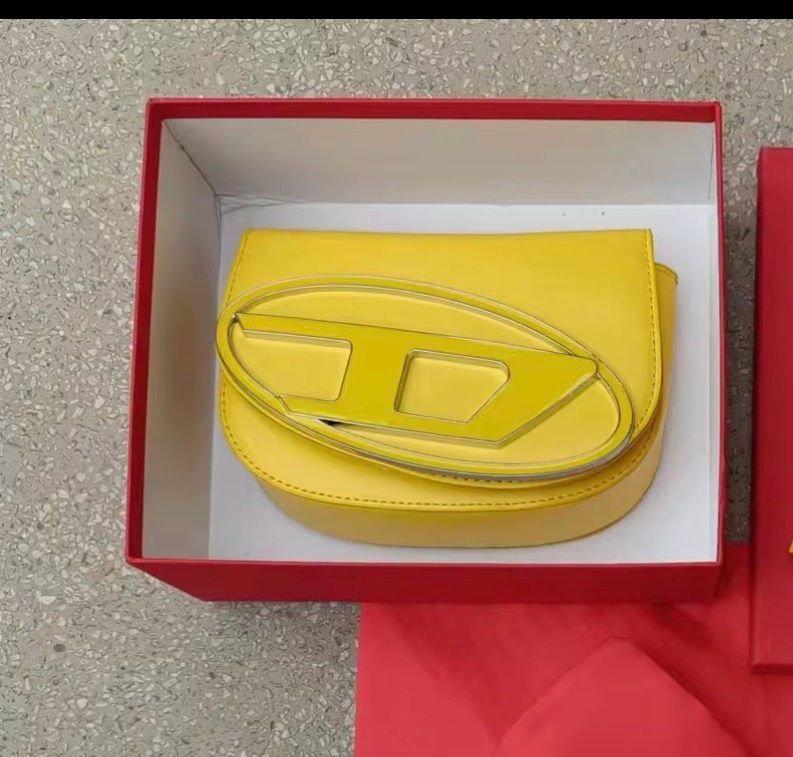 Bliss Yellow Leather Shoulder Bag 
