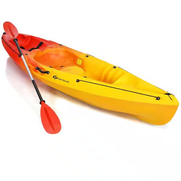 Sit-On-Top Single Kayak with Paddle