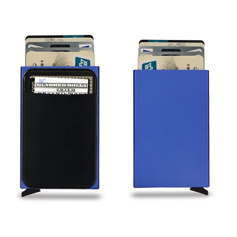 Metal Credit Card Holder Smart Wallet_3