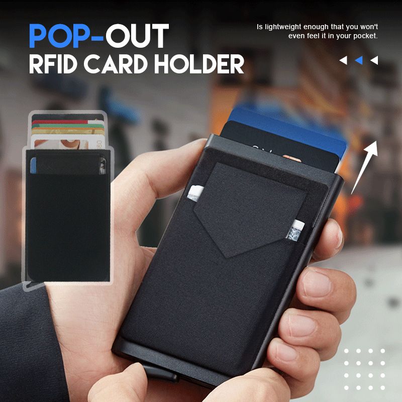 Metal Credit Card Holder Smart Wallet_9