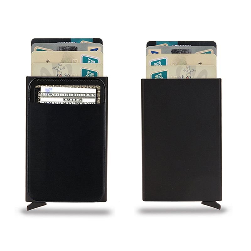 Metal Credit Card Holder Smart Wallet_7