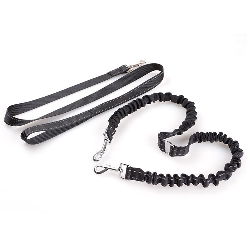 Double Headed Dog Pull Rope Retractable Dog Leash_4